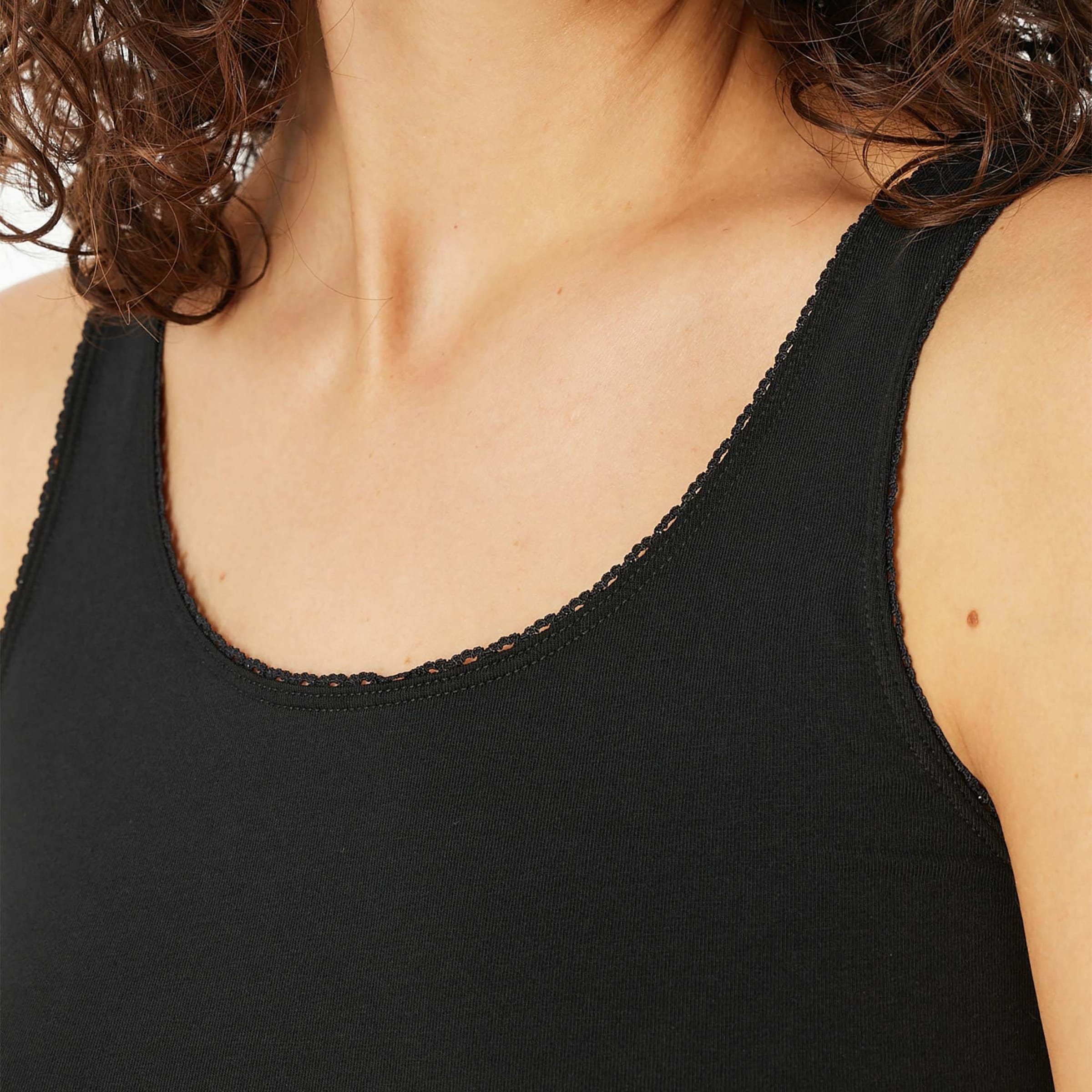 SCHIESSER Trikó és alsó póló - fekete