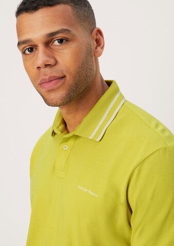 s.Oliver Men Tall Sizes Shirt in Yellow