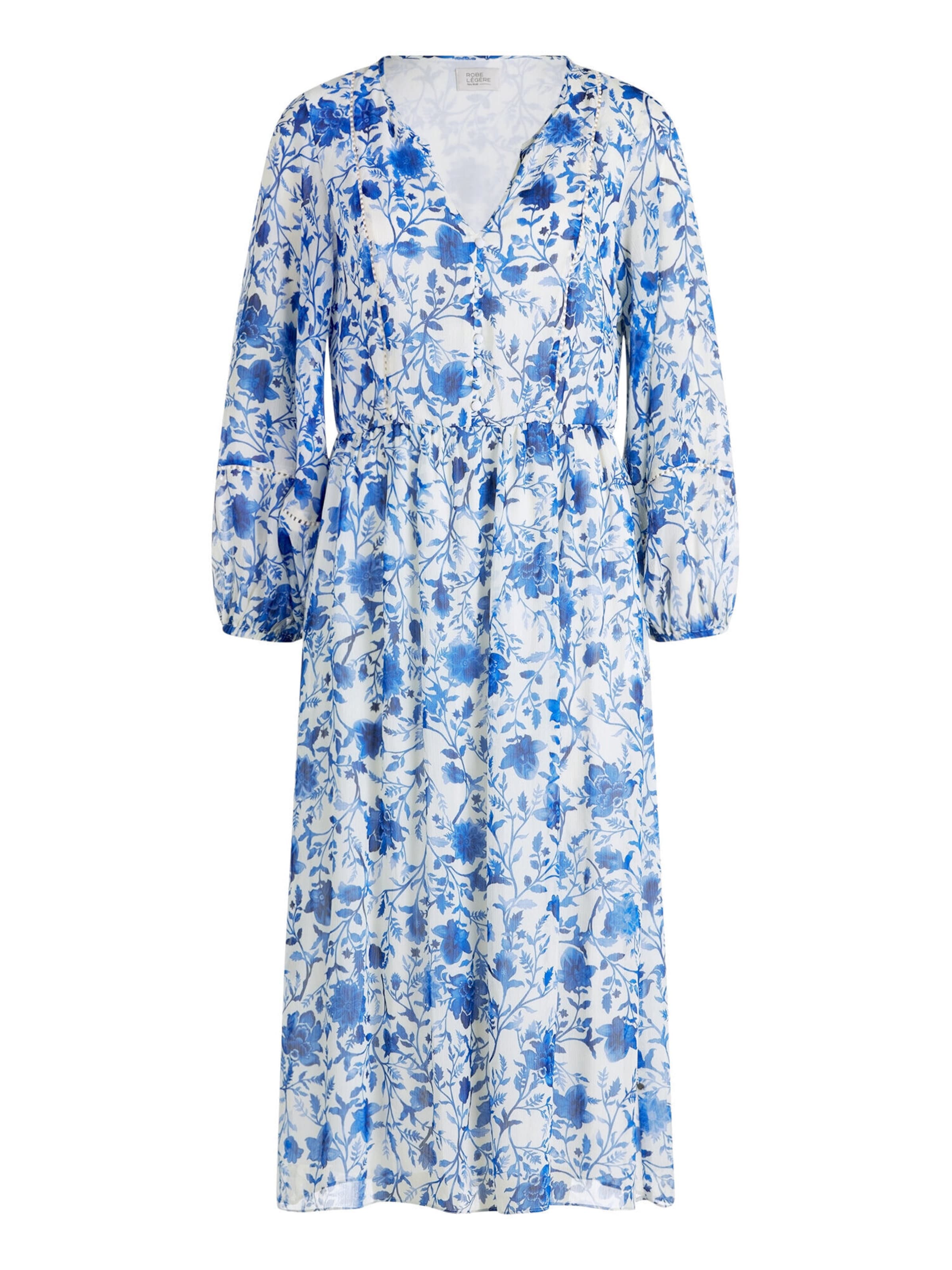 Robe Vera Mont en bleu : devant
