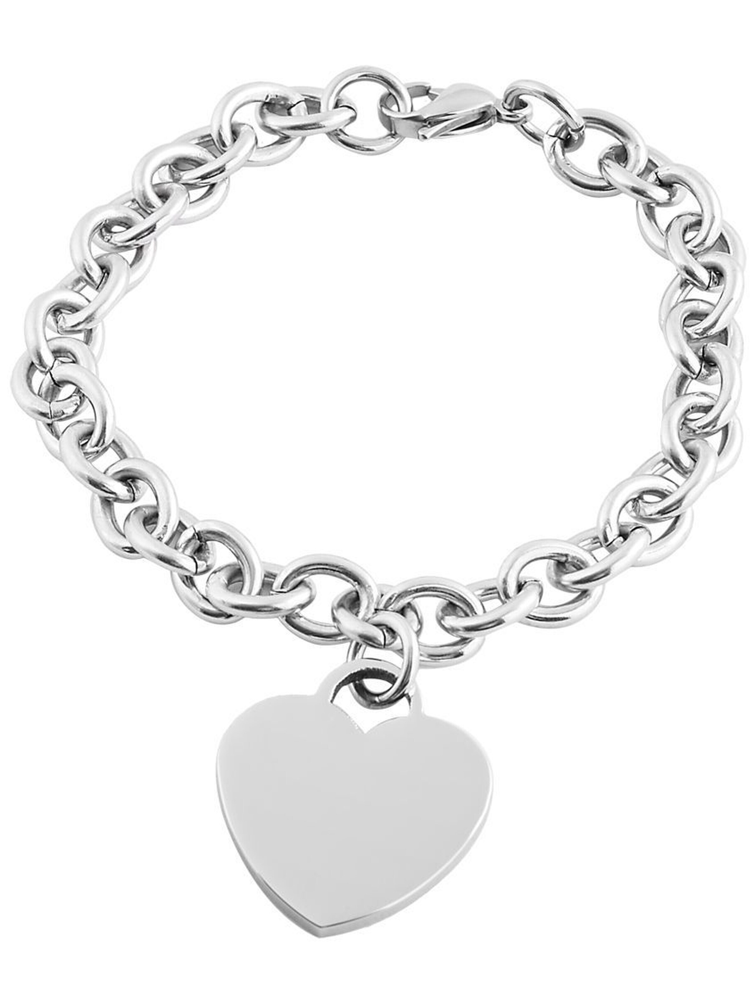 Akzent Bracelet 'Keynie, langlebig' in Silver: front