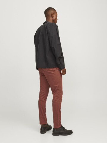 Slimfit Pantaloni eleganți 'JJIMarco JJBowie' de la JACK & JONES pe maro