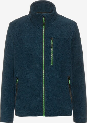 KILLTEC Fleece Jacket in Blue: front