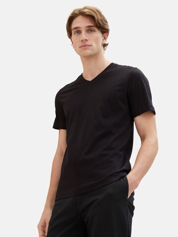 TOM TAILOR T-Shirt in Schwarz