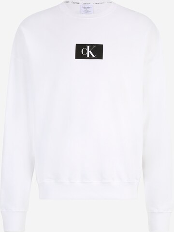 Calvin Klein Underwear Sweatshirt in White: front