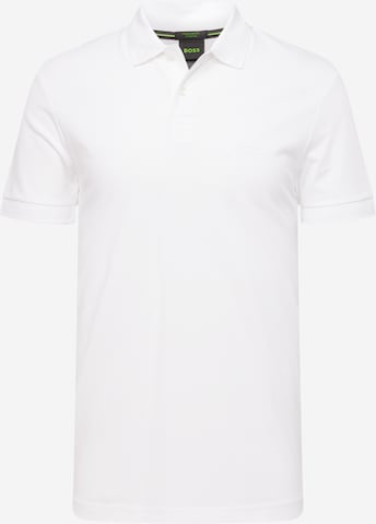 BOSS Green - Camiseta 'Pio1' en blanco: frente