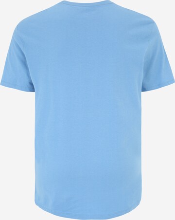 Jack & Jones Plus - Camiseta 'LOOF' en azul