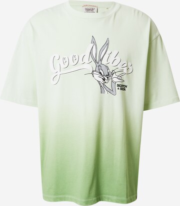 T-Shirt 'Bugs Bunny' SCOTCH & SODA en vert : devant