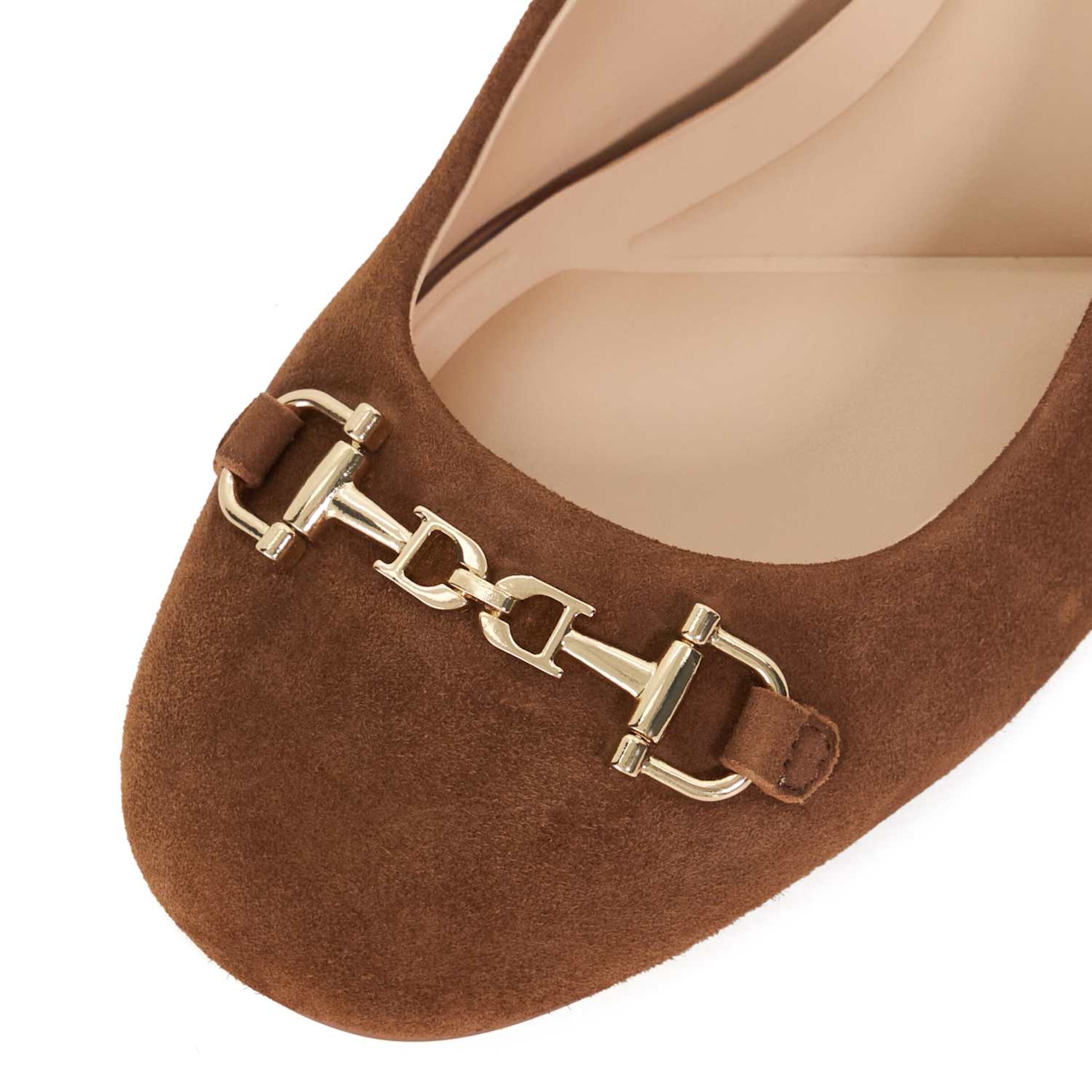 Escarpins à bride arrière 'Dreaming' Dune LONDON en marron