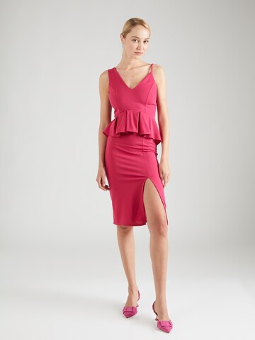 WAL G. - Vestido de gala 'SWEENY' en rosa: frente