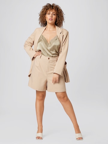 Guido Maria Kretschmer Curvy - Top 'Brianne' en beige