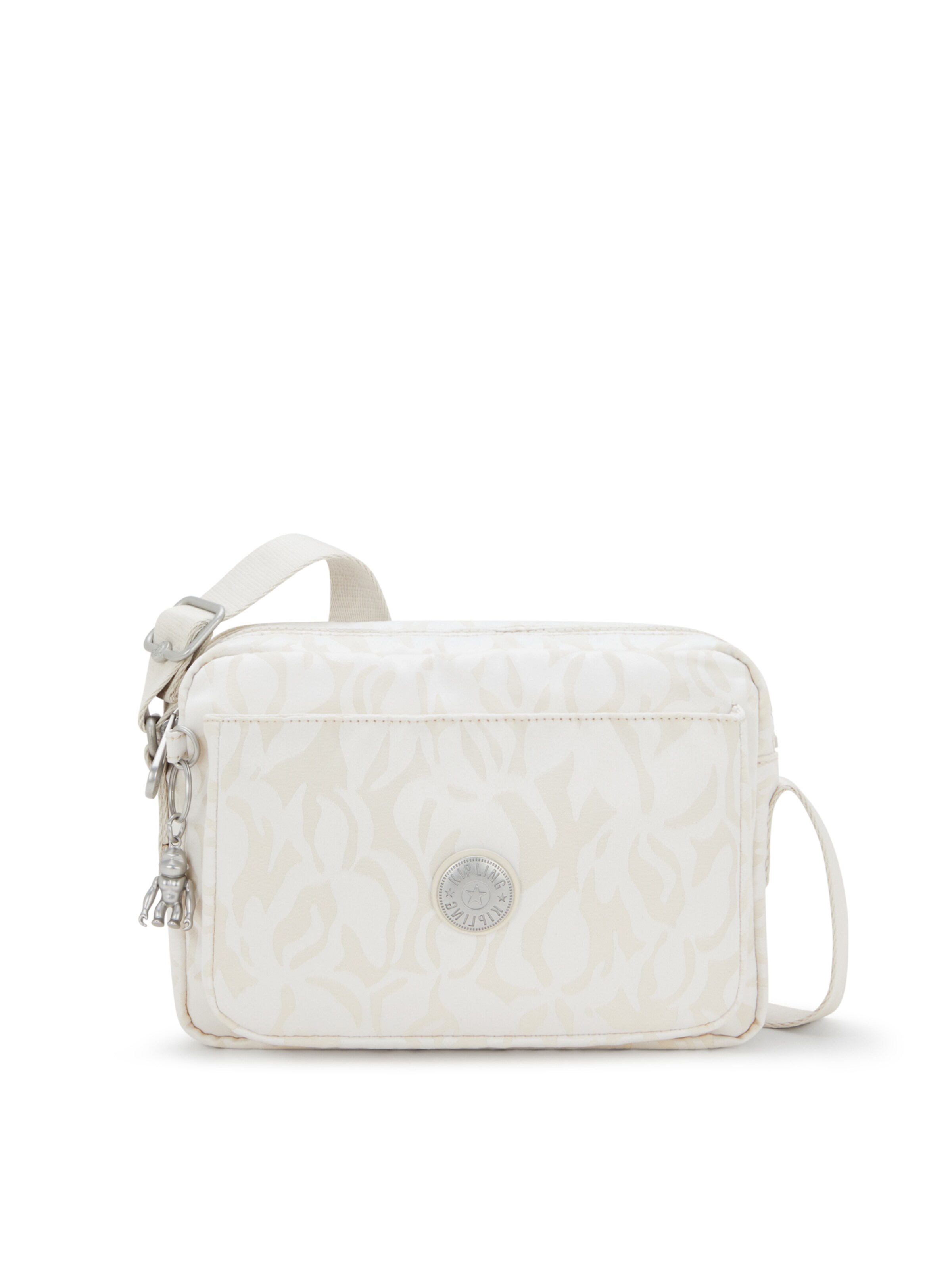KIPLING Torba za čez ramo 'Abanu' | bela barva: sprednja stran