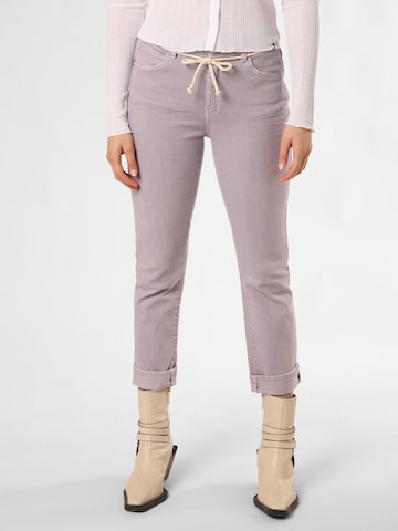 OPUS Regular Jeans 'Louis' in Purple: front