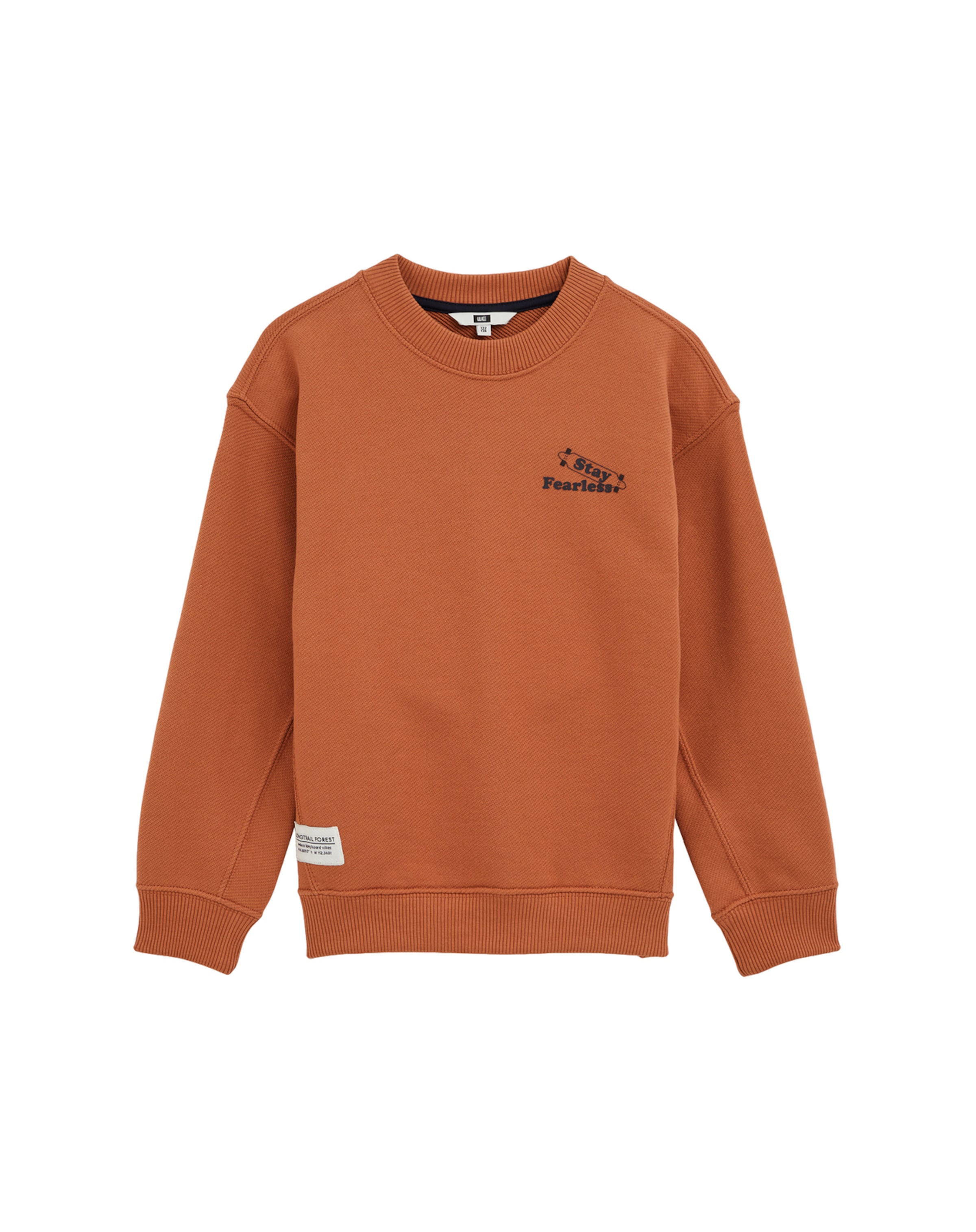 WE Fashion Sweatshirt i orange: framsida