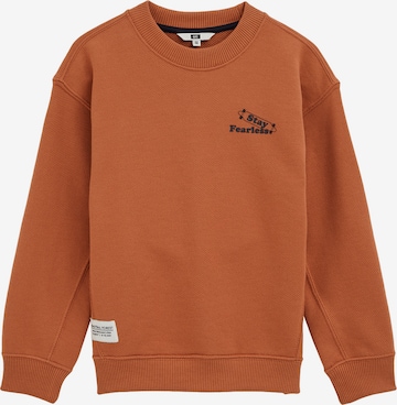 WE Fashion Collegepaita värissä oranssi: etupuoli