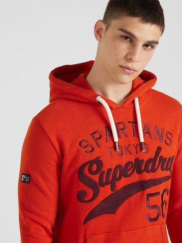 Superdry Mikina – oranžová