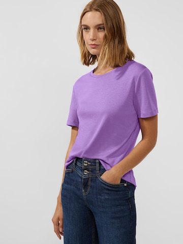 STREET ONE Shirt in Lila: voorkant