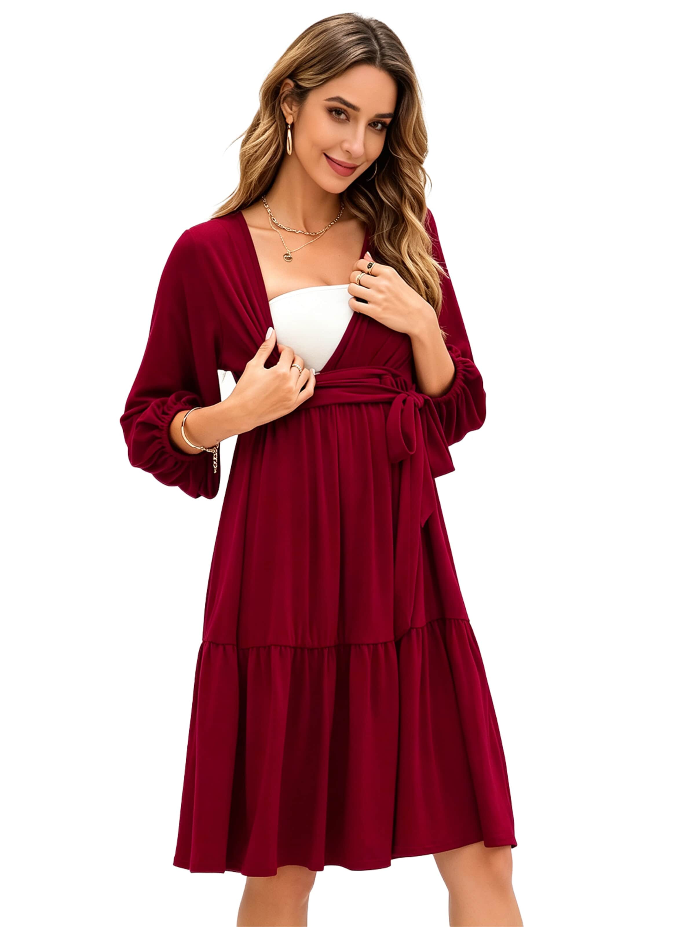 KoJooin Dress in Red
