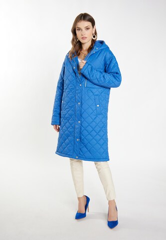 faina Between-seasons coat 'Tassia' in Blue