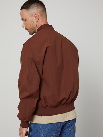 DAN FOX APPAREL Jacke 'Kalle' in Braun