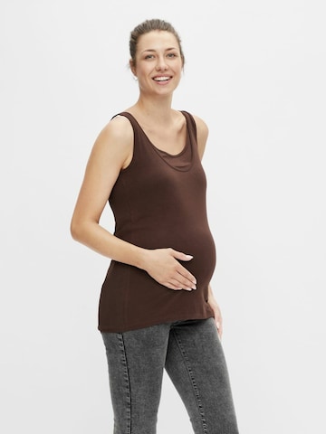 MAMALICIOUS Top 'Sia Nell' in Brown: front