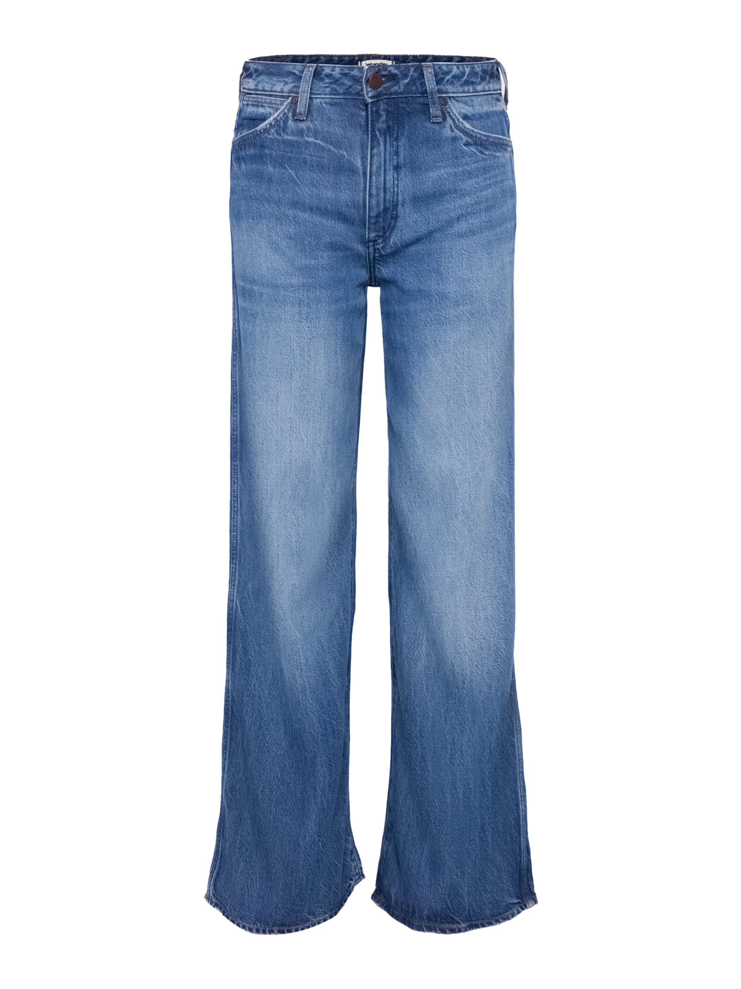 WRANGLER Szeroka nogawka Jeansy 'WORLD WIDE' w kolorze niebieski: przód