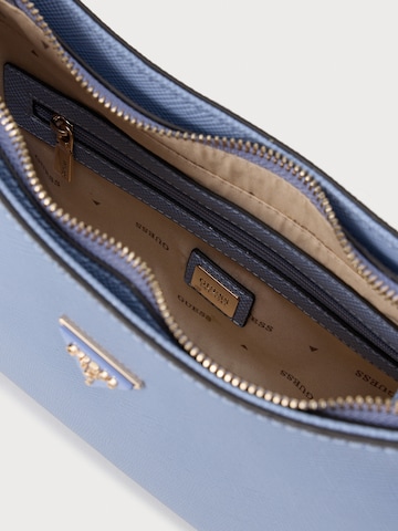 GUESS Наплечная сумка 'Noelle' в Синий