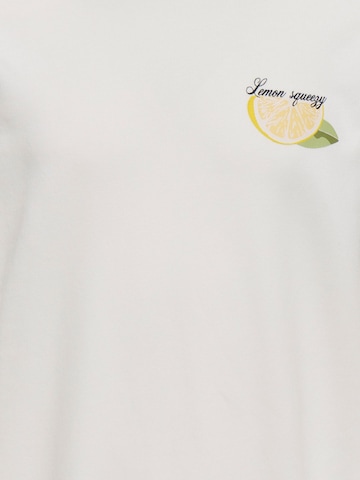 Sweat-shirt 'PHOEBE' ONLY GIRLS en blanc