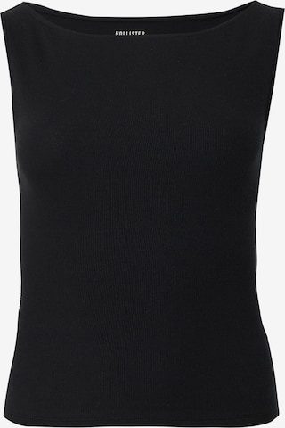 HOLLISTER Τοπ σε μαύρο: μπροστά