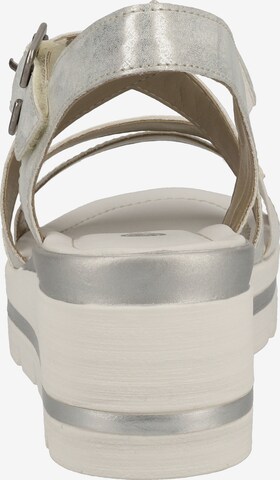 REMONTE Strap Sandals in Silver
