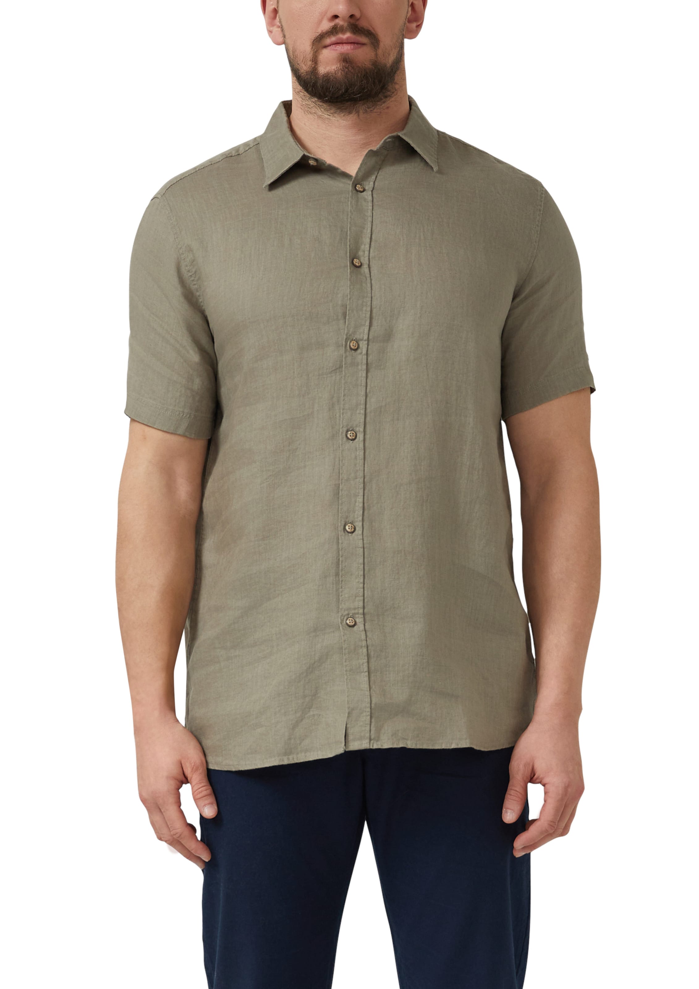 Coupe regular Chemise s.Oliver en vert