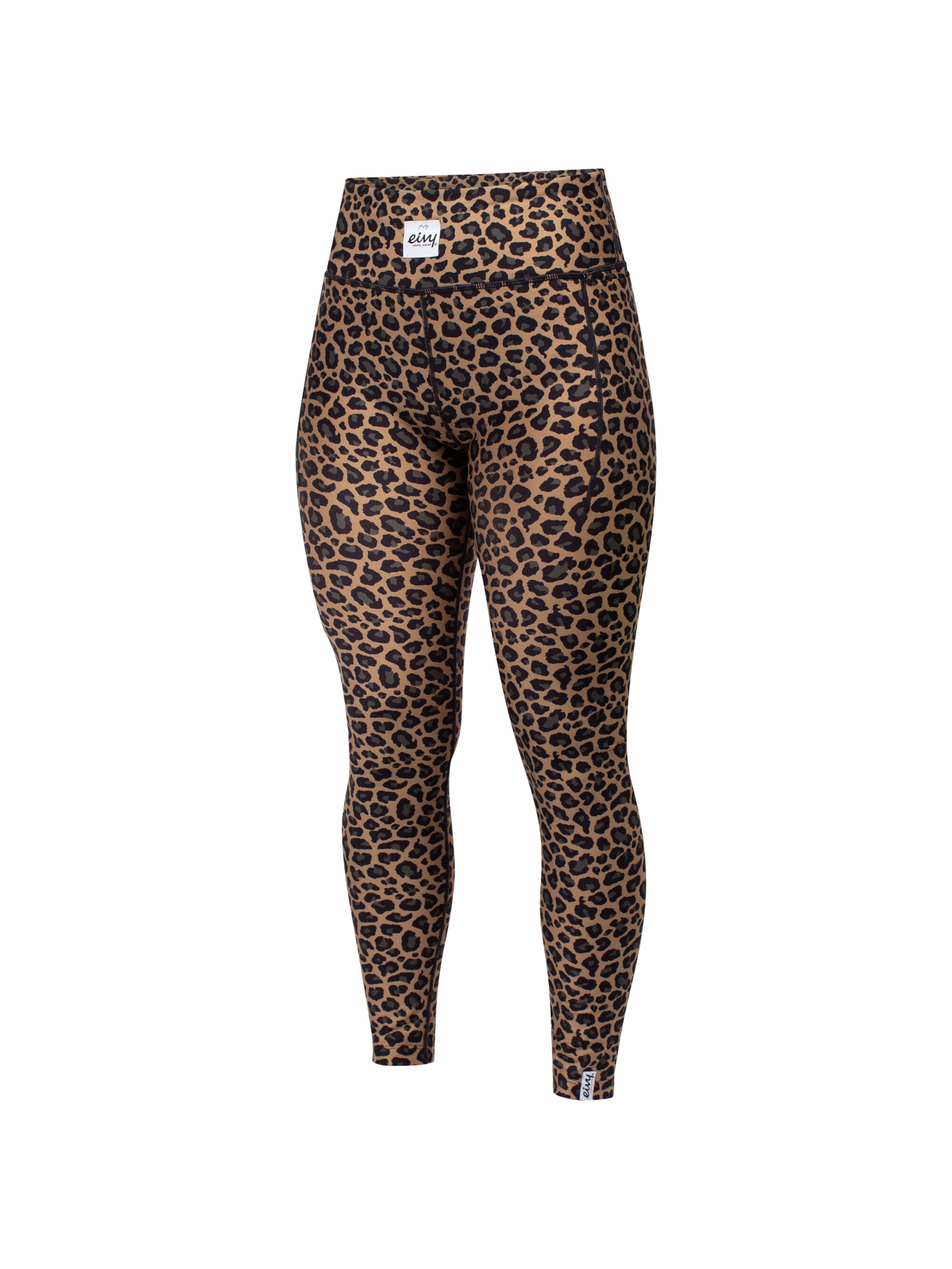 Eivy Pocket Tights in Braun: Vorderseite