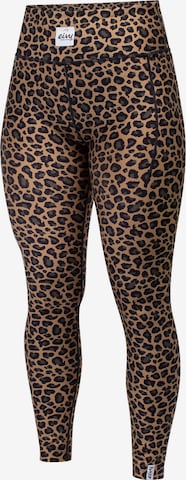 Eivy Pocket Tights in Braun: Vorderseite