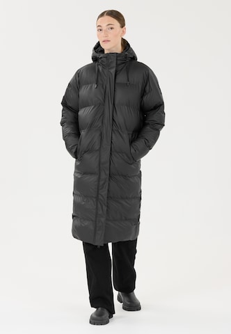 Weather Report Winter coat in Black: front