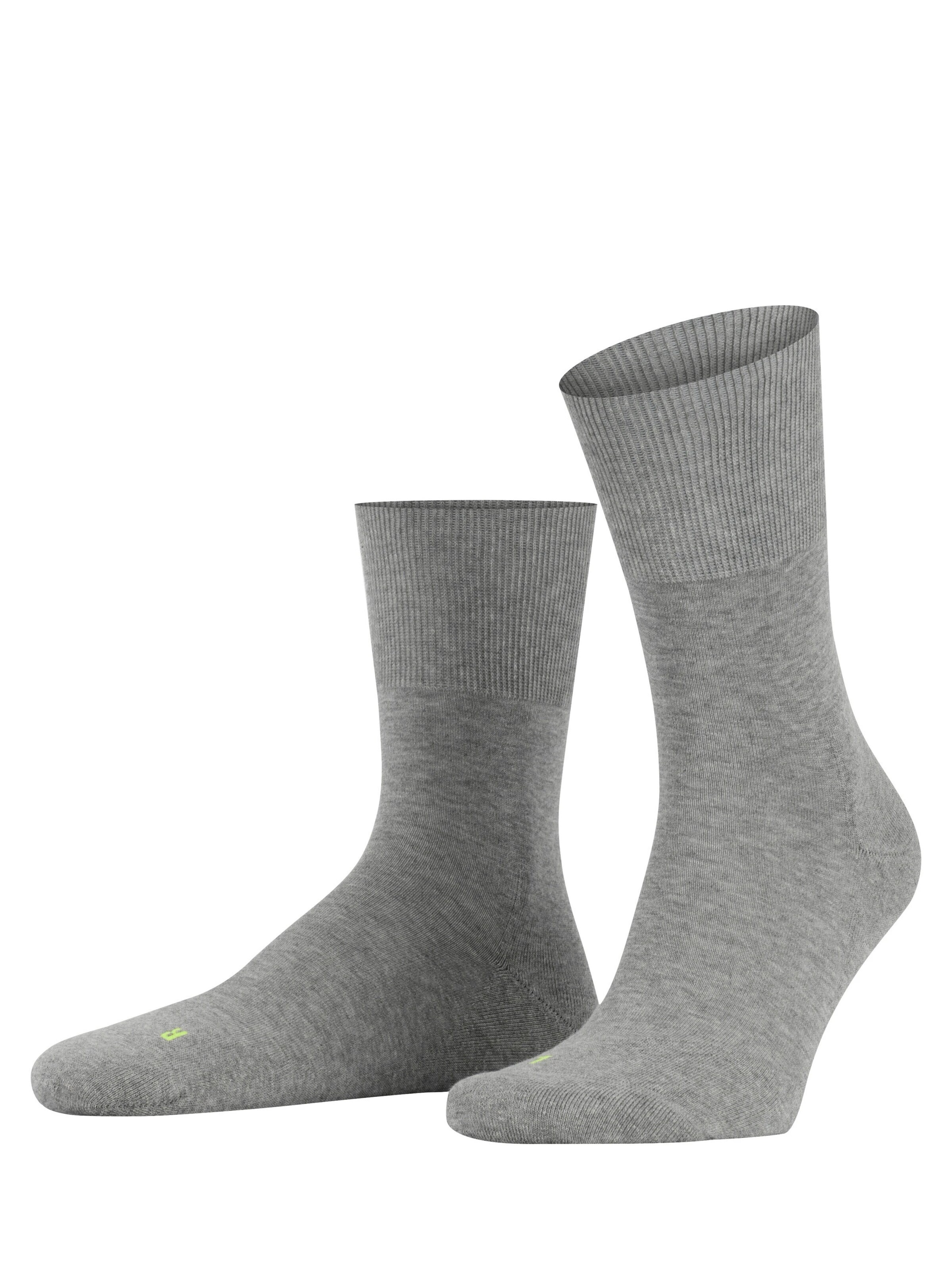 FALKE Socks 'Run' in Grey: front