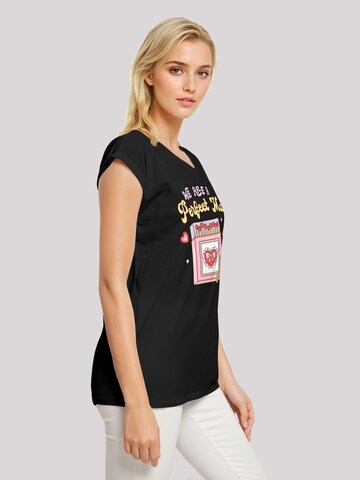 T-shirt 'We Are A Perfect Match Love' F4NT4STIC en noir