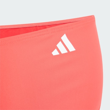 ADIDAS PERFORMANCE Bustier Bikini in Rot