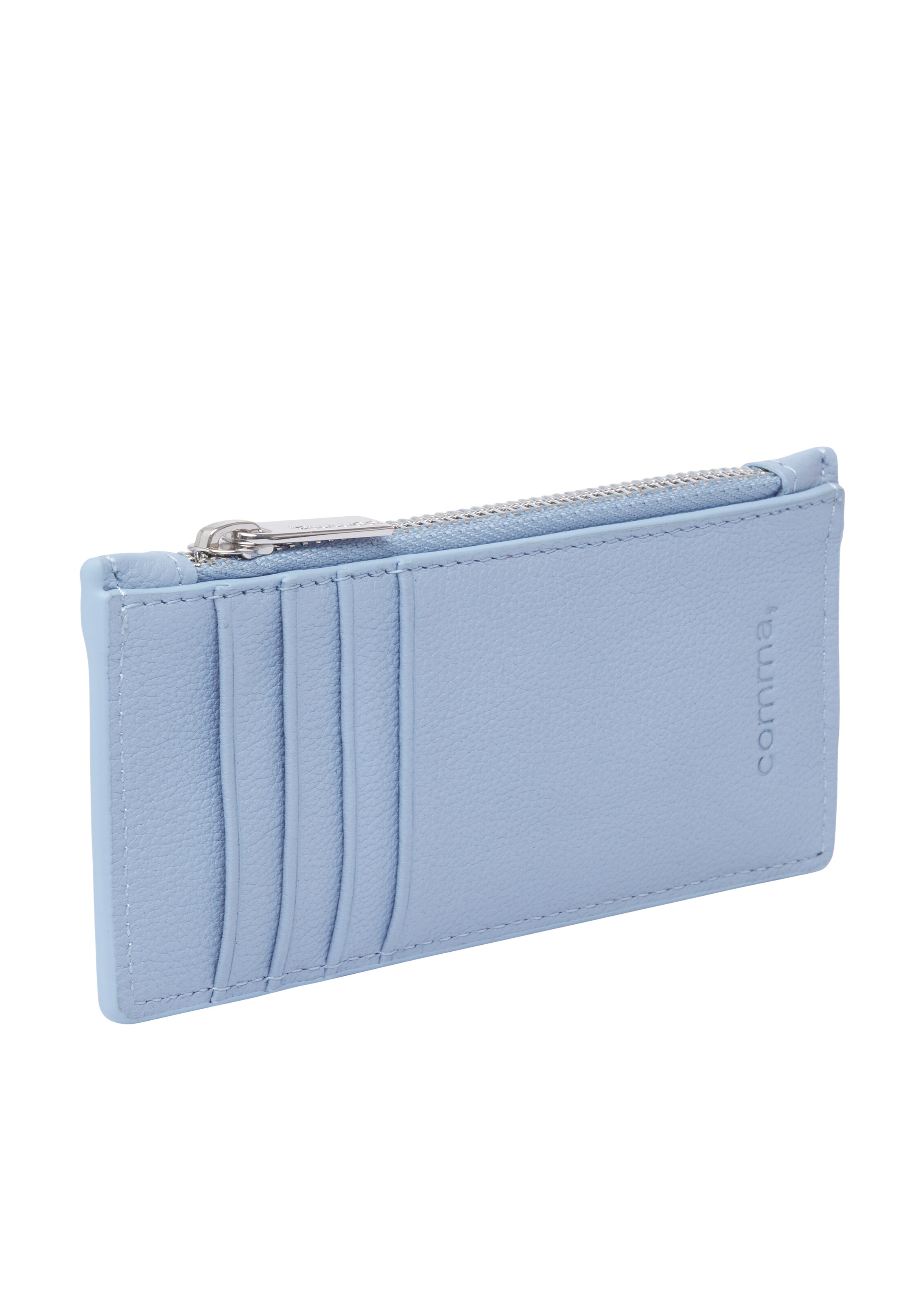 COMMA Portemonnaie in Blau: Rückseite