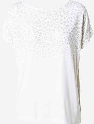 T-shirt s.Oliver en blanc : devant