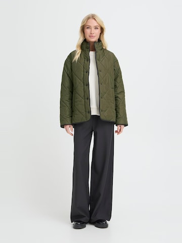Veste mi-saison ' OXBMMBELIS LOOSE JACKET ' Oxmo en vert