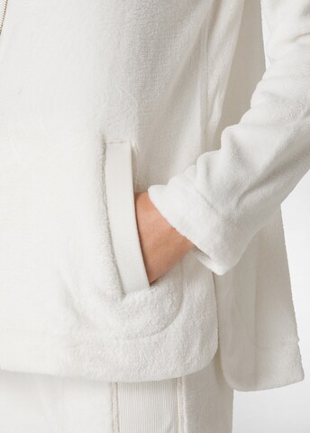 DEHA Functionele fleece jas in Wit