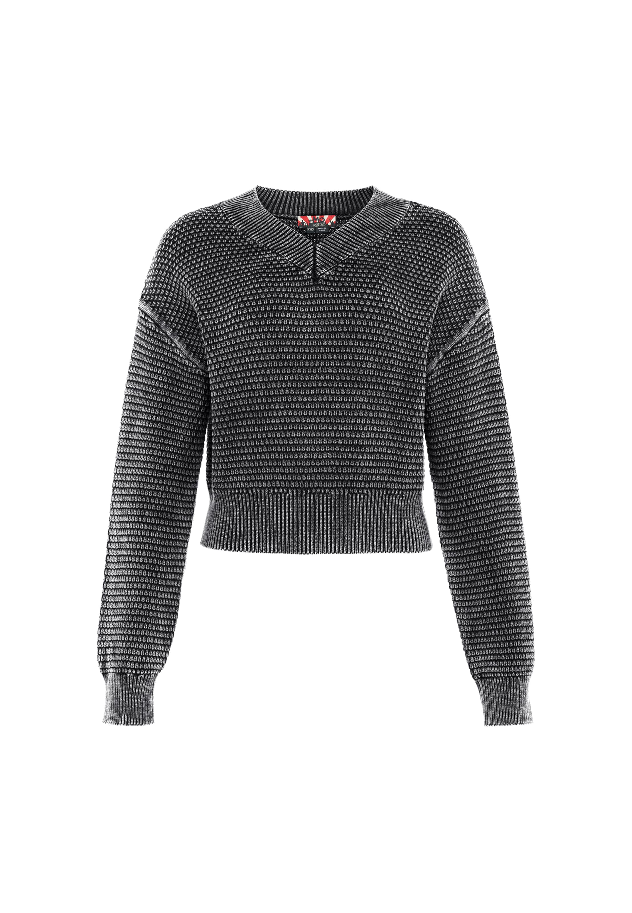 Pull-over myMo ROCKS en gris : devant