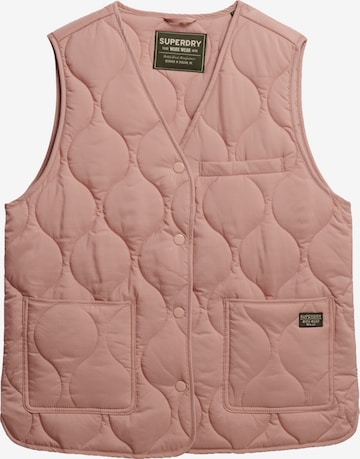 Superdry Bodywarmer in Roze: voorkant