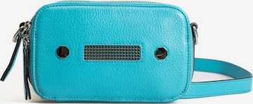 Clio Crossbody Bag 'NOTOS GRAINED' in Blue: front