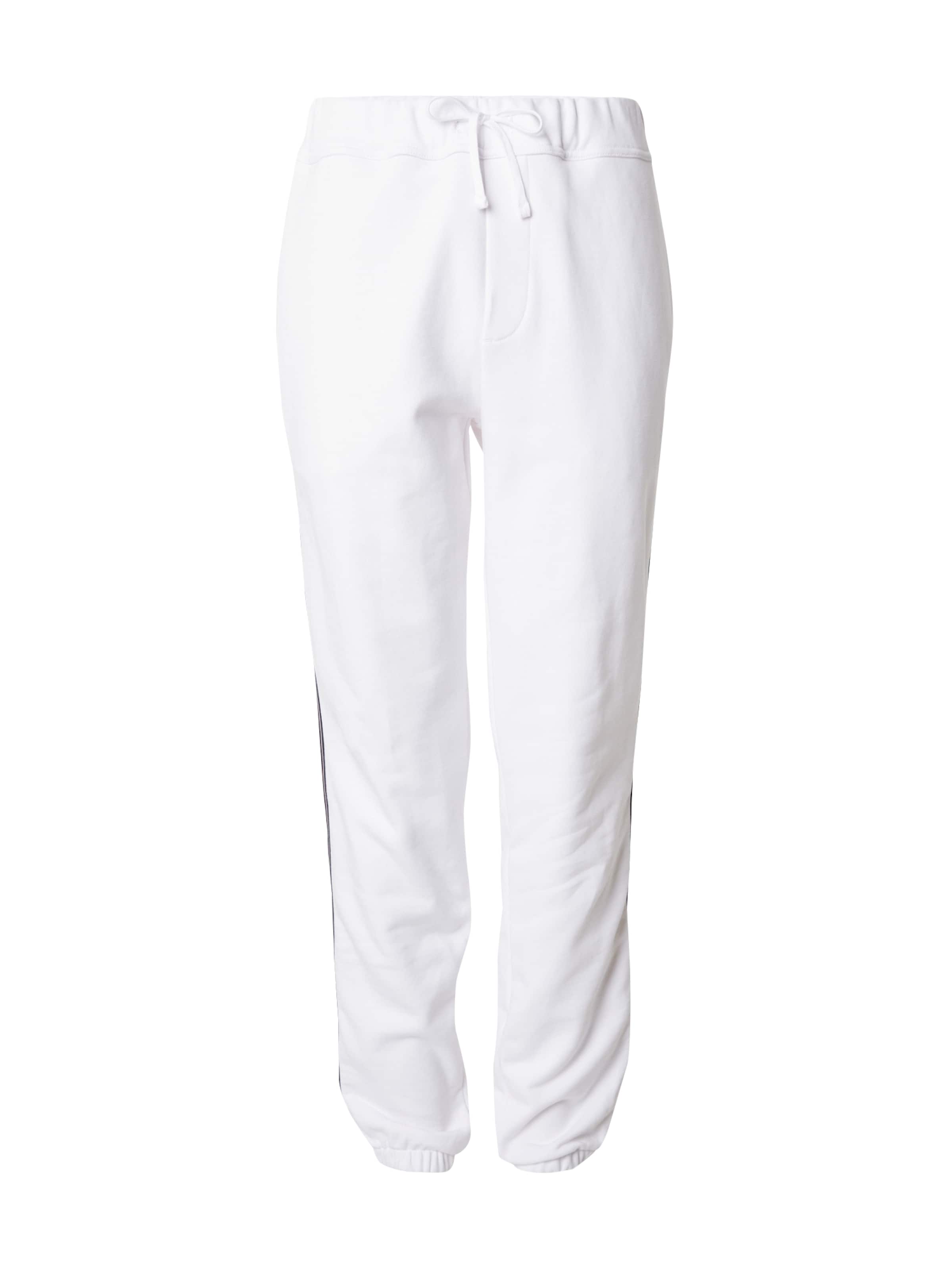 TOMMY HILFIGER Broek in de kleur Navy / Wit, Productweergave