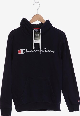 Champion Sweatshirt & Zip-Up Hoodie in S in Blue: front