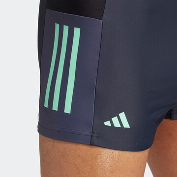 ADIDAS PERFORMANCE Athletic Swim Trunks in Blue