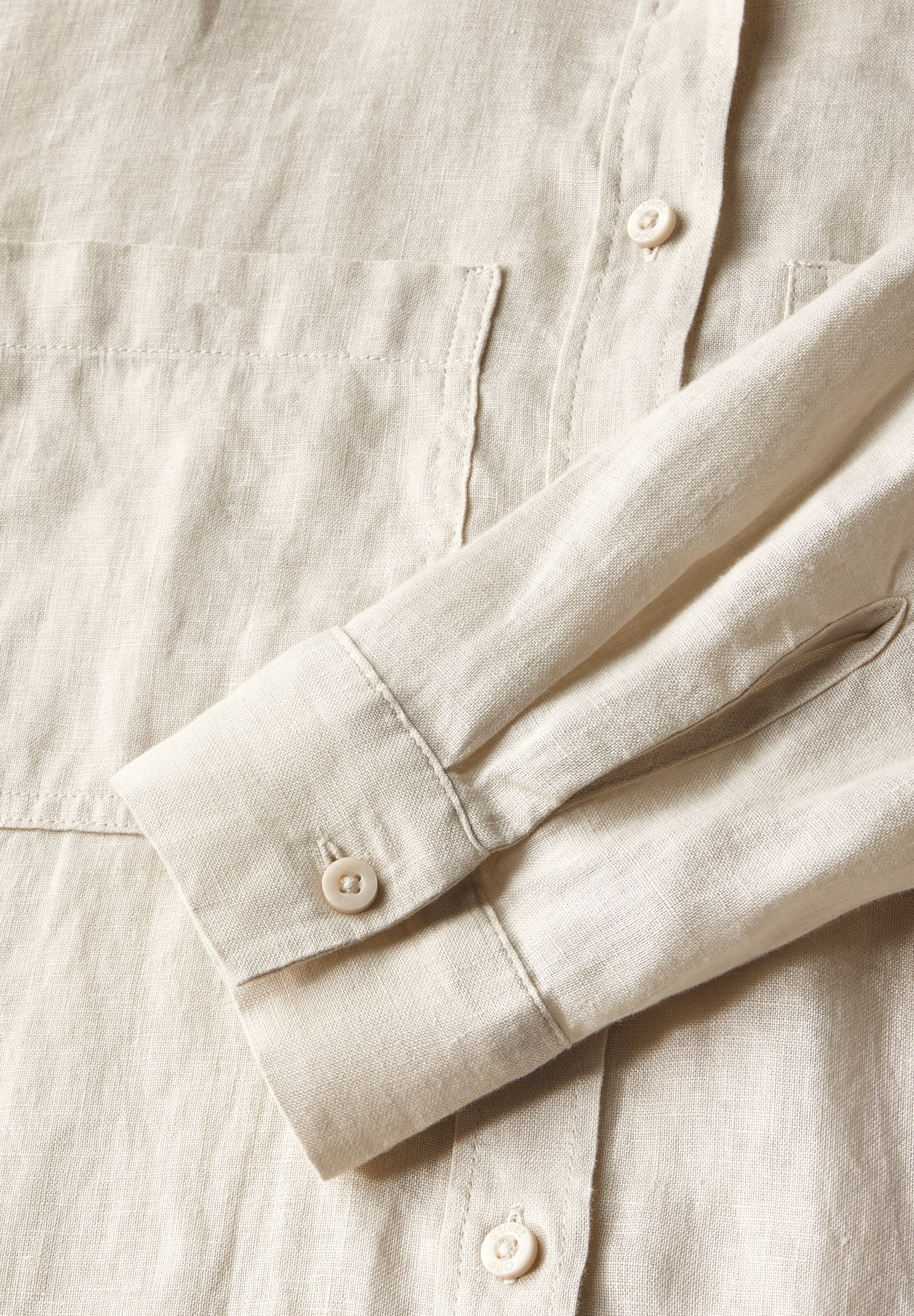 STREET ONE Bluse in Beige