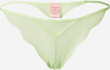 Tanga 'Isabelle' de la Hunkemöller pe verde: față