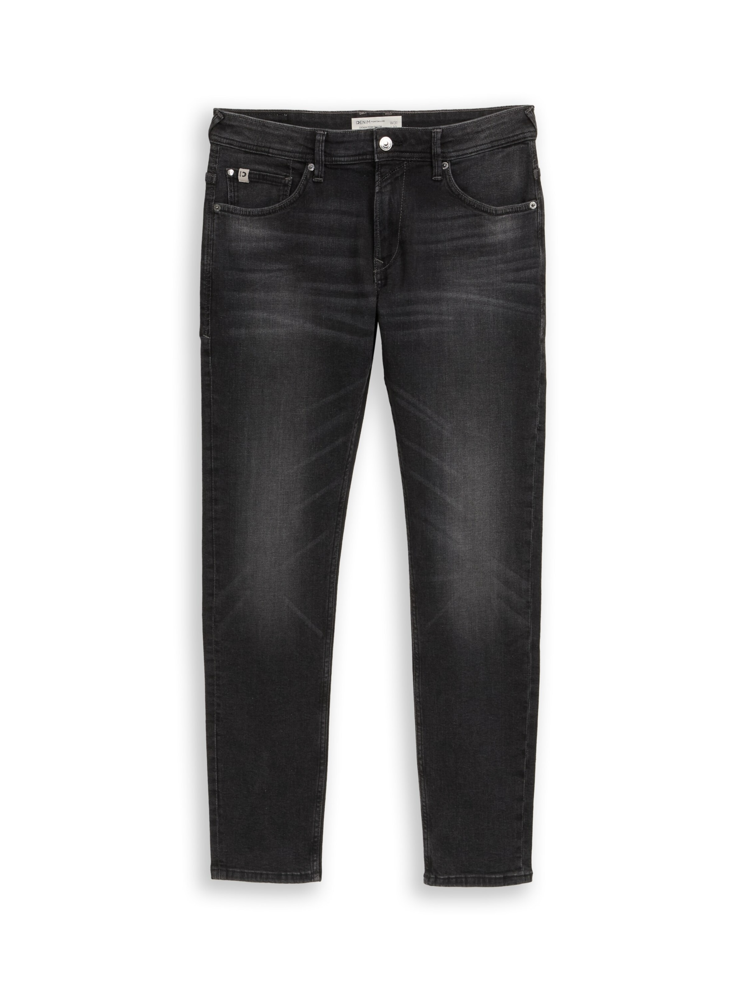 TOM TAILOR DENIM Slimfit Jeans in Schwarz: Vorderseite