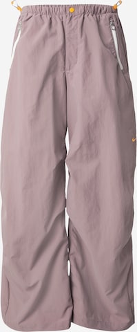 Loosefit Pantalon Nike Sportswear en gris : devant